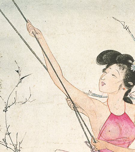 临渭-胡也佛的仕女画和最知名的金瓶梅秘戏图