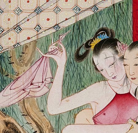 临渭-迫于无奈胡也佛画出《金瓶梅秘戏图》，却因此成名，其绘画价值不可估量